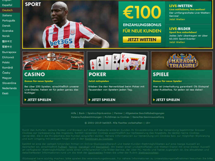 bet365 sportwetten